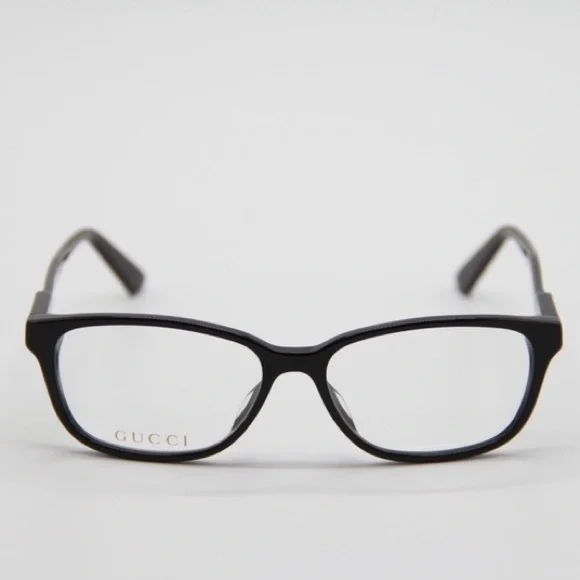 NEW GUCCI GG0493OA 001 BLACK WOMEN’S EYEGLASSES GUCCI - Picture 2 of 10